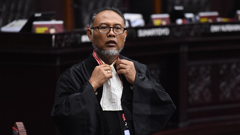 Hakim MK Puji Bambang Widjojanto di Sidang Sengketa Pilpres: Kesabaran Beliau Sudah Muncul