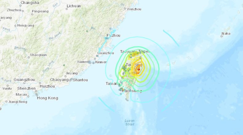 Gempa M7,2 Taiwan Makan Korban Jiwa, Puluhan Luka