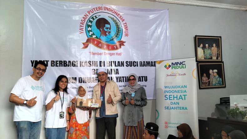 Dapat Bantuan Sembako, Yayasan YAPIT: Terima Kasih MNC Peduli 