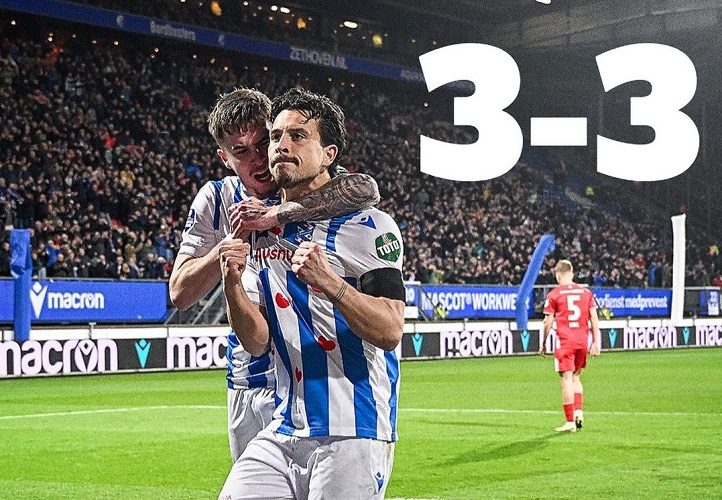SC Heerenveen Pamerkan Selebrasi Thom Haye, Netizen: Mas Toha Cetak Gol!