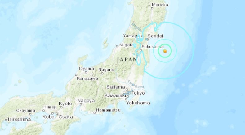 Gempa Magnitudo 6 di Fukushima Jepang, Bangunan di Tokyo Berguncang