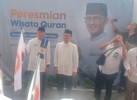 Menparekraf Sandiaga Uno Resmikan Wisata Quran di Bandung
