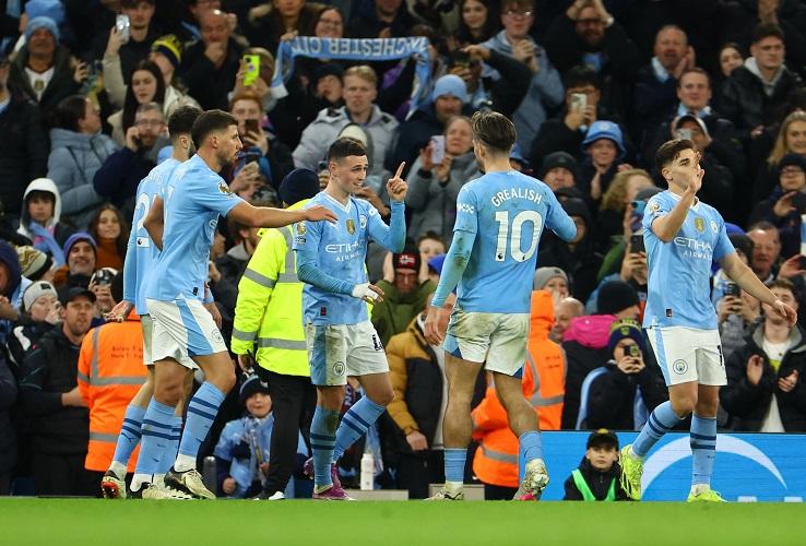Hasil Liga Inggris: Man City Bantai Aston Villa, Phil Foden Hattrick