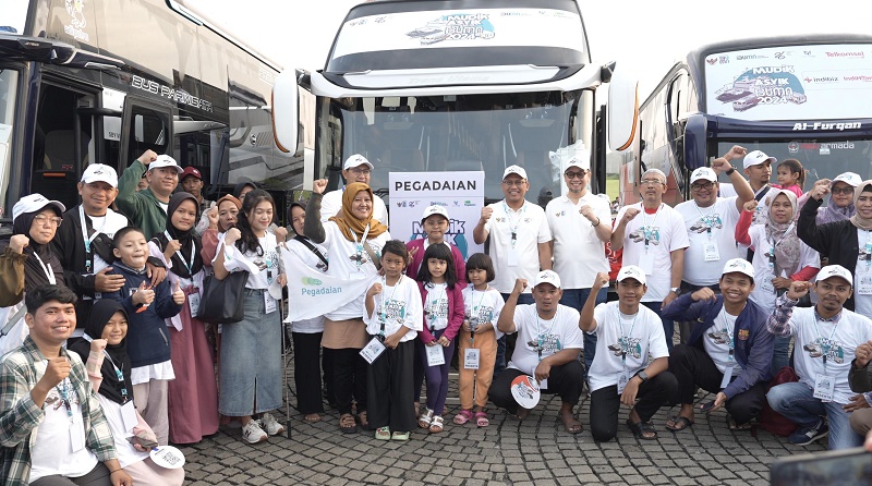 Mudik Asyik bersama BUMN 2024, PT Pegadaian Berangkatkan 3.000 Peserta