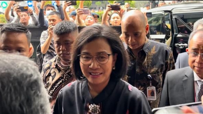 Airlangga hingga Sri Mulyani Tiba di MK, Siap Sampaikan Keterangan terkait Bansos di Sidang PHPU