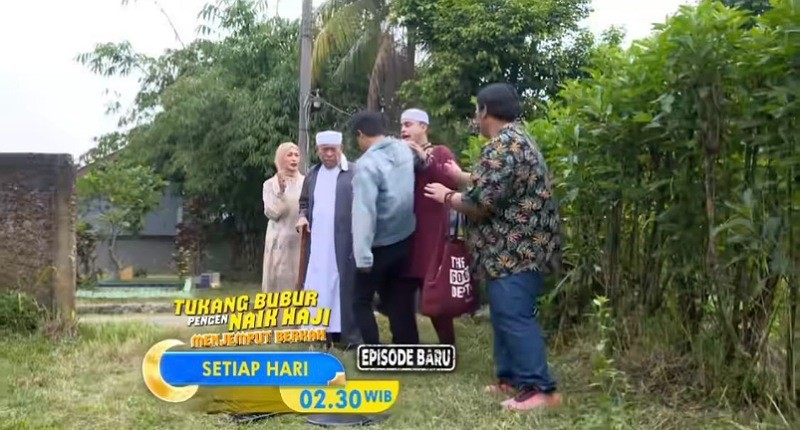 Sinopsis Tukang Bubur Pengen Naik Haji Menjemput Berkah Episode 7 April 2024: Mujidin Buka Investasi Kavling Surga