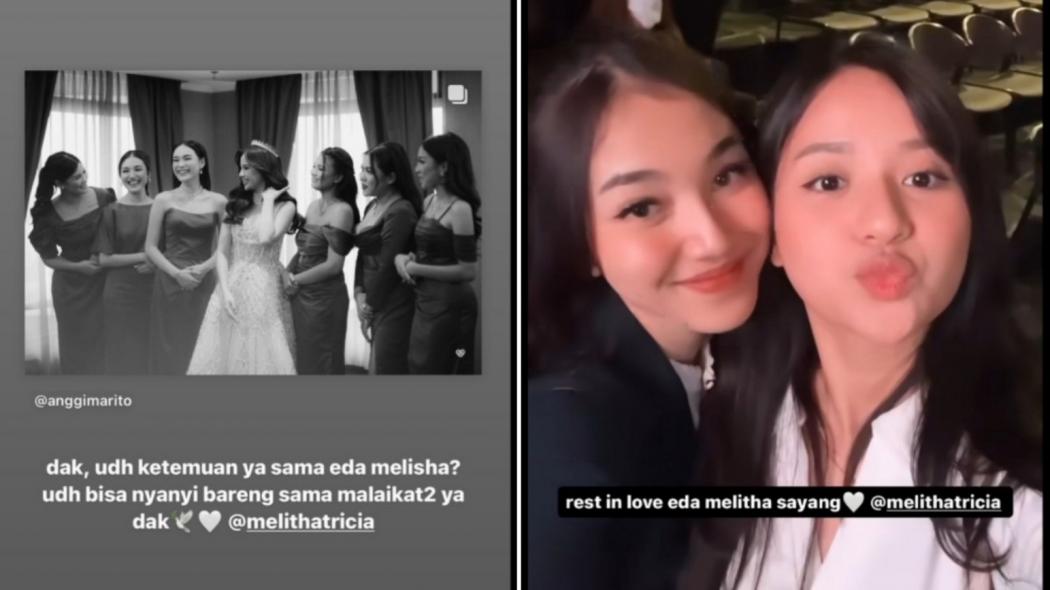Melitha Sidabutar Meninggal, Anggi Marito: Udah Ketemuan Ya Sama Melisha?