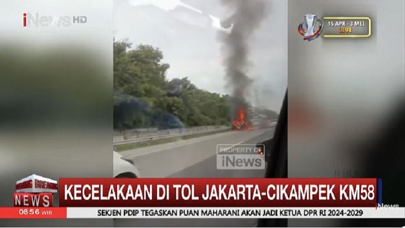 Kronologi Kecelakaan di Km 58 Tol Jakarta-Cikampek Tewaskan 12 Orang, Minibus Oleng Tabrak Bus