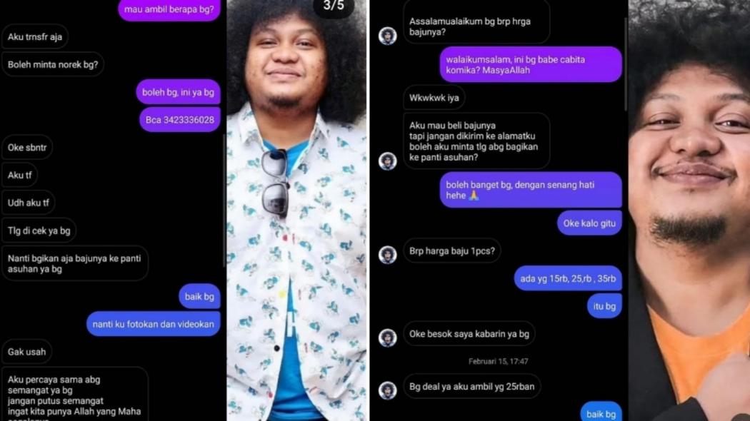 Semasa Hidup Babe Cabita Sering Borong Baju Pedagang, Diam-Diam Dibagikan ke Panti Asuhan 