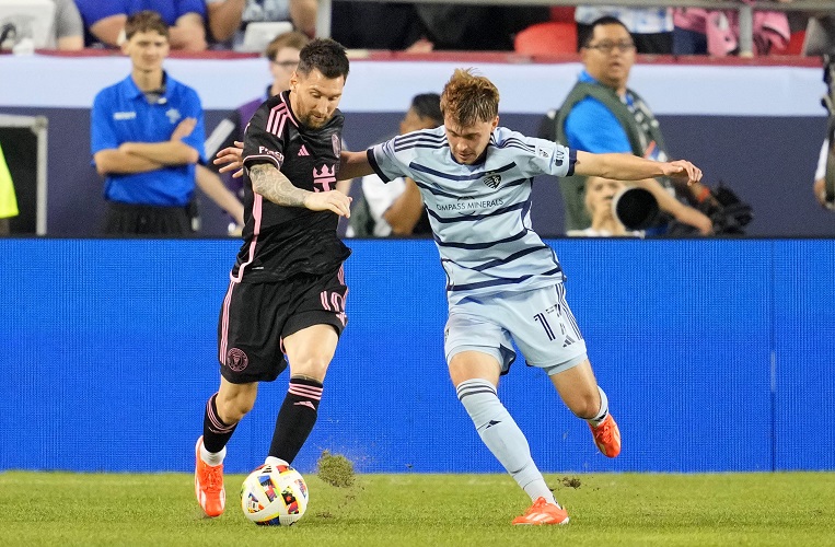 Lionel Messi Cetak Gol dan Assist, Inter Miami Menang Comeback Vs Sporting Kansas City