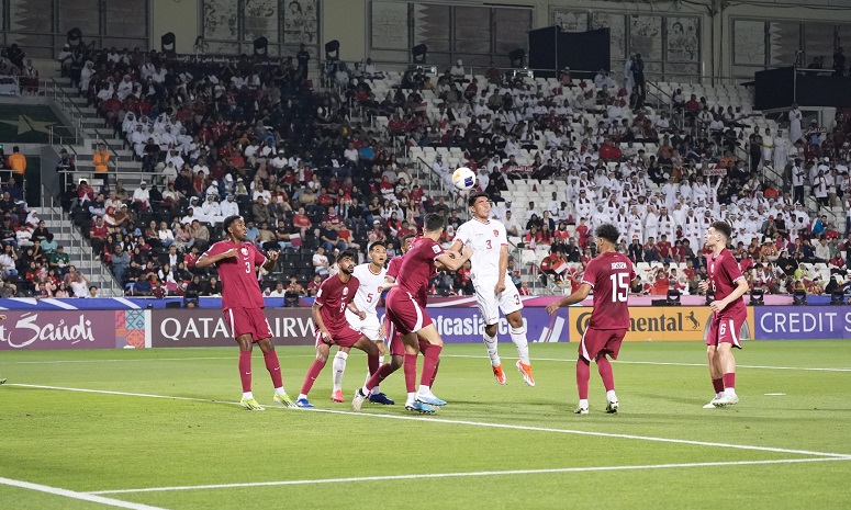 Hasil Indonesia U-23 Vs Qatar: Kebobolan Tendangan Bebas, Garuda Muda Tertinggal 0-2
