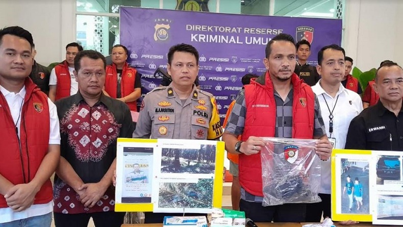 2 Begal Pembunuh Driver Taksi Online di Jambi Ditangkap, Berstatus Mahasiswa Aktif
