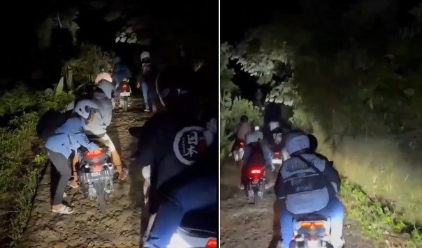 Ikuti Google Map, Rombongan Pemotor Ini Malah Tersesat di Desa Terpencil Selama 3 Jam