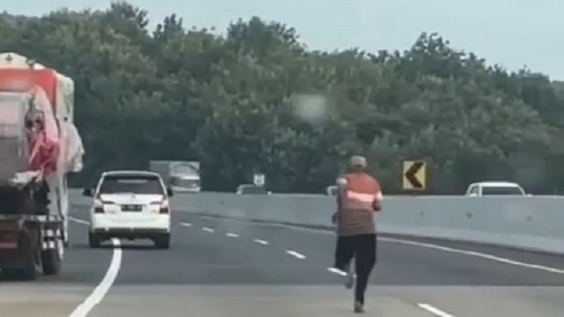 Viral Sopir Lari Kencang Kejar Truk Jalan Sendiri di Tol Kalikangkung, Kok Bisa?