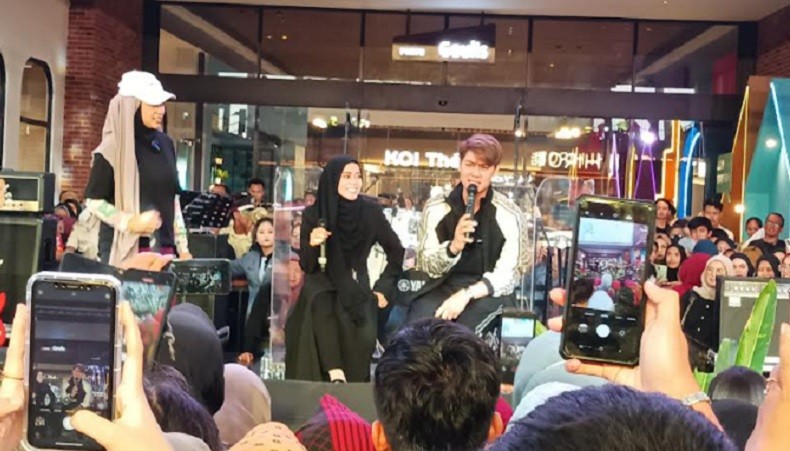 Lesti Kejora dan Rizky Billar Hadiri Meet and Greet Pemeran Sinetron RCTI di Bandung