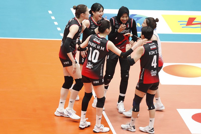 Megawati Kerja Keras, Red Sparks Dikalahkan Hillstate di Final Kovo Cup 2024