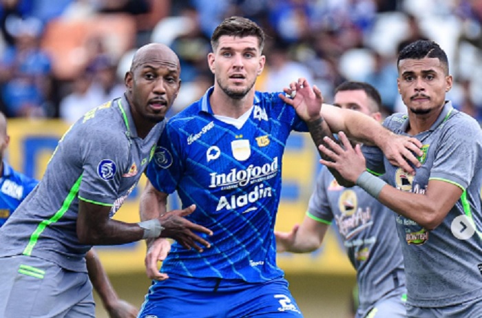 Hasil Persib Vs Persebaya: David Da Silva On Fire, Maung Bandung Menang