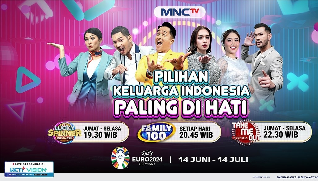 Rangkaian Program Pilihan Keluarga Indonesia Paling di Hati Hanya di MNCTV