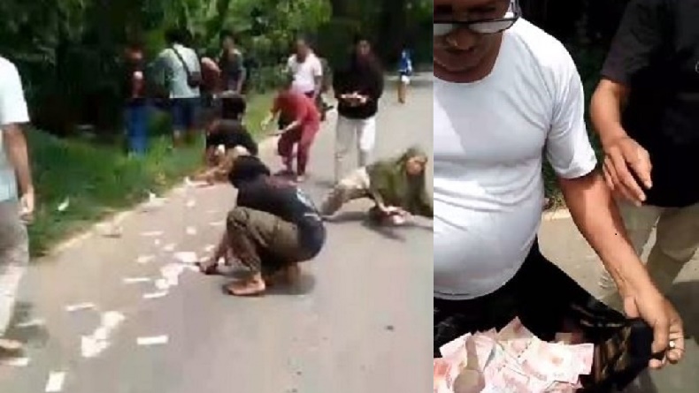 Bak di Film, Perampok Bos Sawit di Jambi Tebar Uang Ratusan Juta di Jalan saat Dikejar Warga