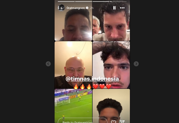 Pemain Timnas Senior Nobar Virtual Indonesia U-23 Vs Korsel: Ada Ragnar hingga Idzes