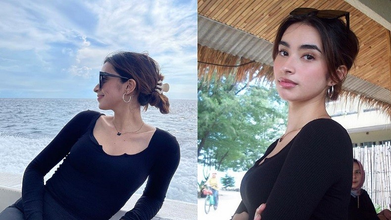 Potret Cantik Nadia Raisya, Pacar Pemain Timnas Marselino Ferdinan saat Liburan 
