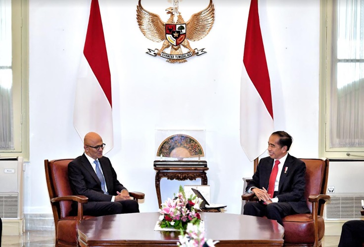 RI-Microsoft Jajaki Pengembangan Teknologi AI untuk Pertanian dan Perikanan