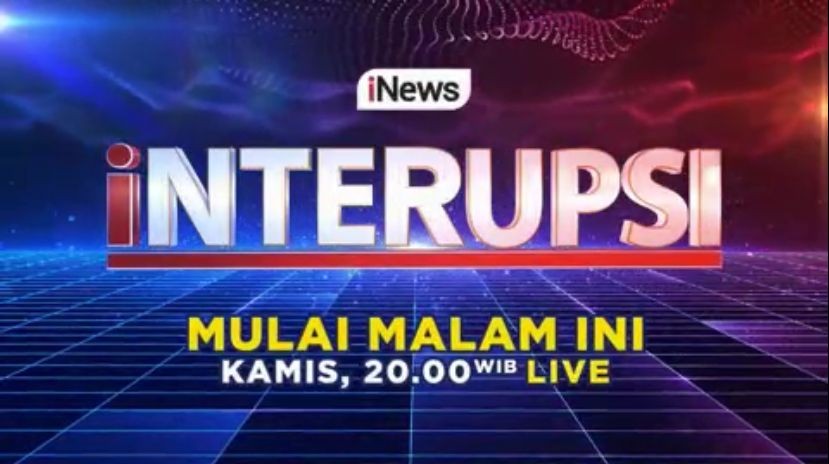 Program Terbaru di iNews, Interupsi bersama Ariyo Ardi dan Anisha Dasuki: Koalisi, Demi Rakyat Apa Kursi Menteri?