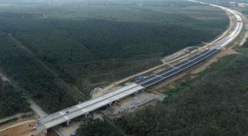Hutama Karya Targetkan Aceh-Sumatera Utara Tersambung Tol Tahun Ini