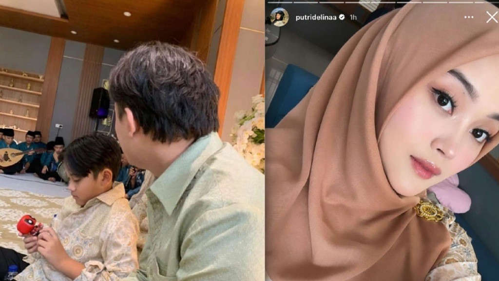 Intip Suasana Acara Pengajian Jelang Pernikahan Rizky Febian dan Mahalini