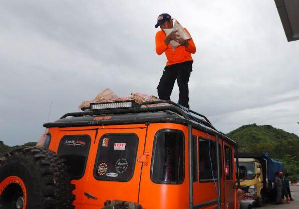 Banjir di Sulawesi Selatan, BNPB Gandeng Komunitas Off Road Kirim Logistik
