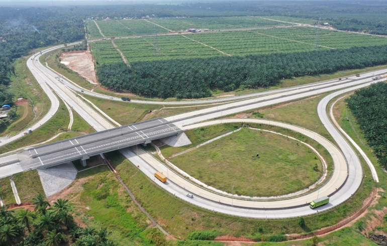 Jalan Tol Indrapura-Kisaran Seksi 2 Lima Puluh-Kisaran Mau Rampung, Pangkas Waktu 2,5 Jam