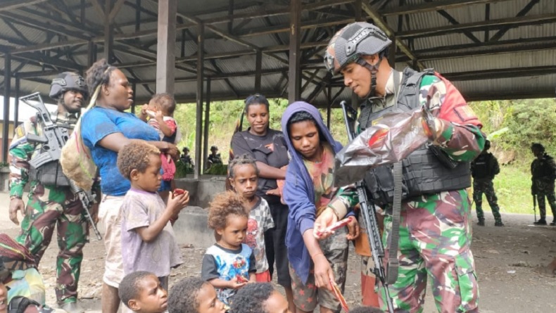 Satgas Nanggala Kopassus Lumpuhkan OPM Kelompok Afrianus dan Keny Tipagau, Warga Kembali Tenang