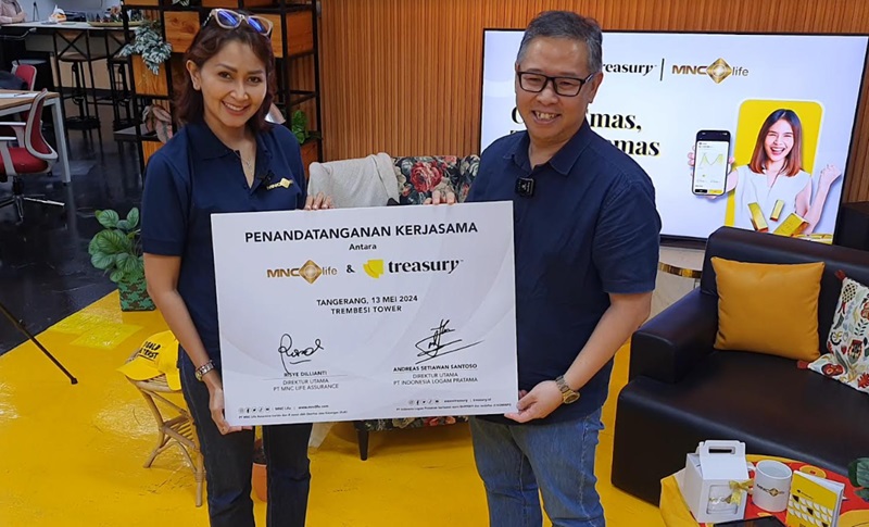 Treasury dan MNC Life Jalin Kerja Sama, Investasi Semakin Tenang