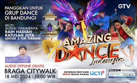 Dancer-Dancer Sa-Bandung Raya, Ini Kesempatan Langka Buat Raih Hadiah Total Ratusan Juta