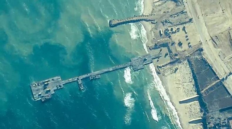 Dermaga Terapung AS di Pantai Gaza Mulai Digunakan Pasok Bantuan