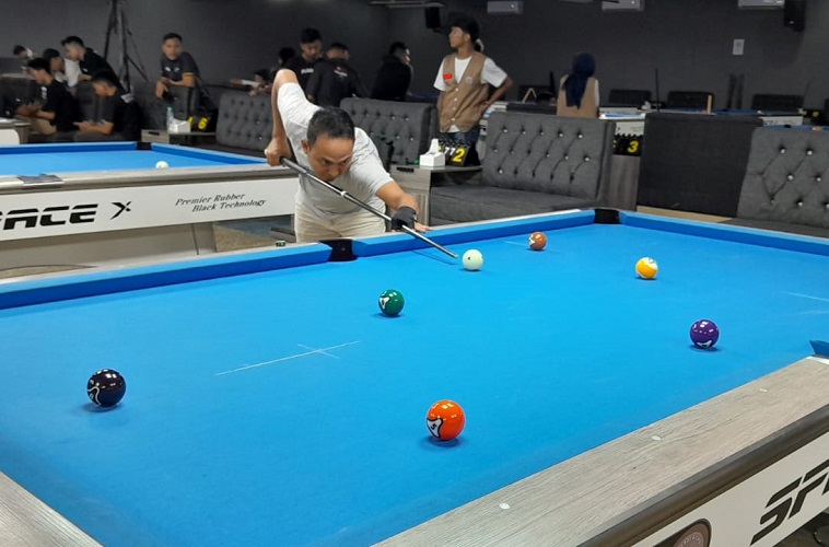 Persaingan Makin Ketat, Posisi Feri Satriyadi di Ranking 1 Nasional Biliar Terancam