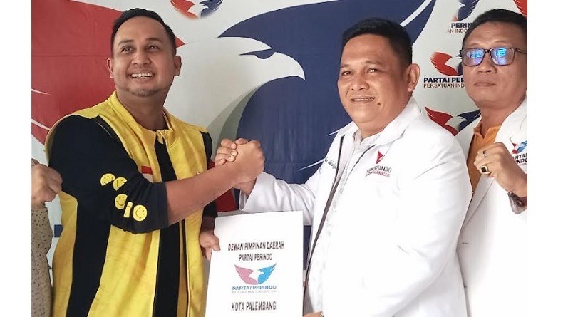 Daftar Balon Wali Kota Palembang ke Perindo, M Hidayat Ingin Rangkul Partai Non-Parlemen