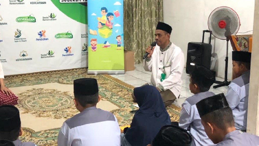 Dapat Donasi Buku dari MNC Life dan MNC Peduli, Kepala Asrama Yayasan Yatim dan Dhuafa Jati Baru: Alhamdulillah