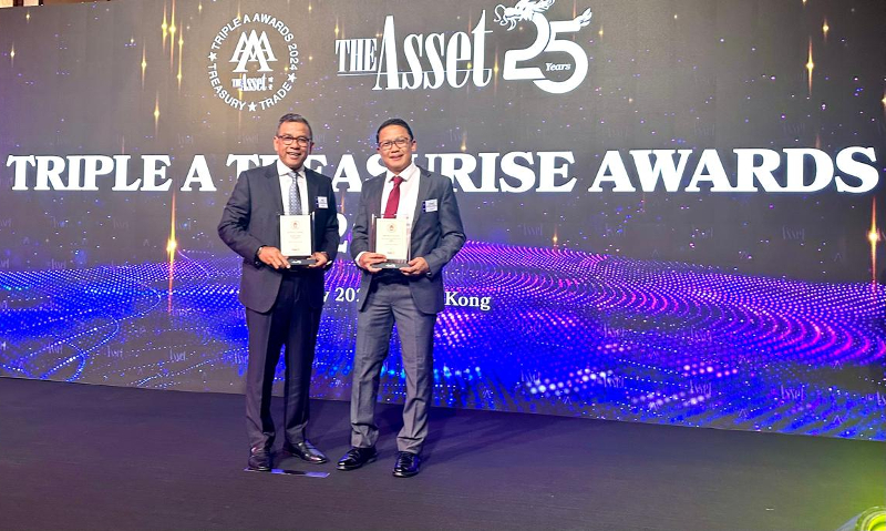 BRI Raih 2 Penghargaan di Ajang The Asset Triple A Treasurise Award