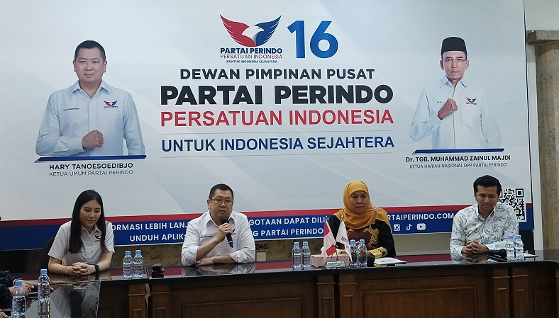 HT Ungkap Alasan Partai Perindo Dukung Khofifah-Emil, Bawa Jatim Maju