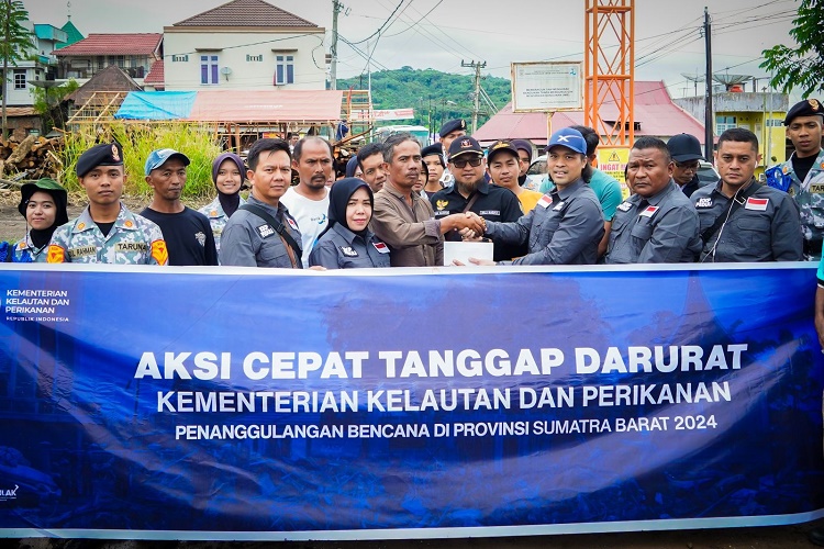 Gerak Cepat, KKP Bantu Pembudidaya Terdampak Banjir Bandang di Sumbar