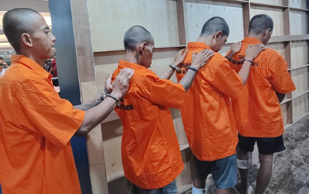 3 Begal Casis Bintara Polri ternyata Residivis, Salah Satunya Pernah Dipenjara 5 Kali
