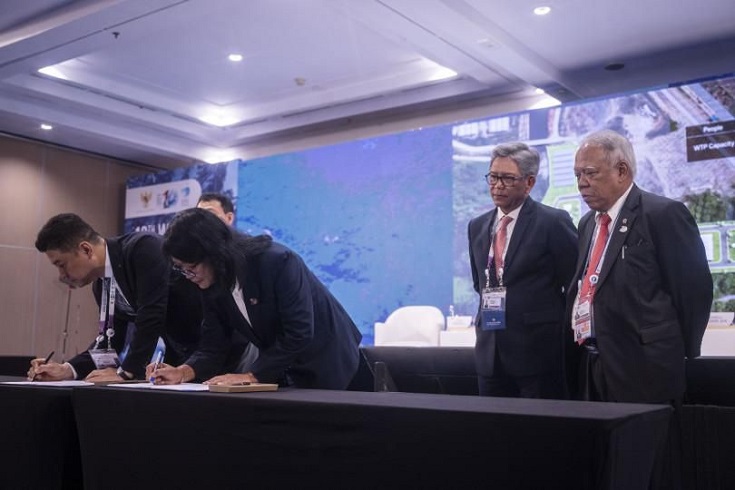 PUPR Kantongi Investasi Proyek Infrastruktur Air Senilai Rp2,4 Triliun di KTT WWF ke-10