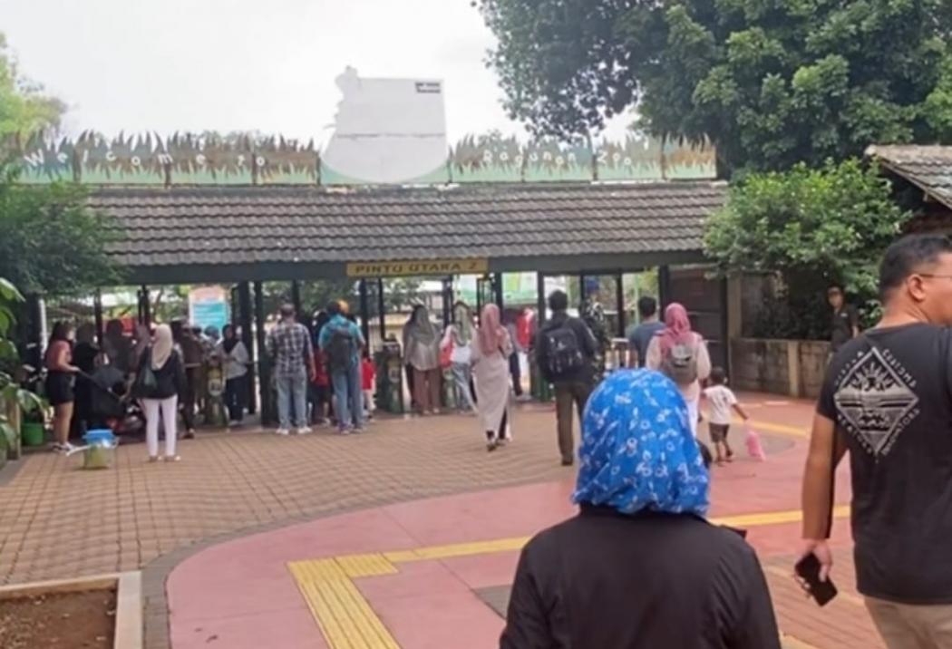 Tiket Masuk Cuma Rp4.000, Taman Margasatwa Ragunan Ramai Pengunjung Hari Ini