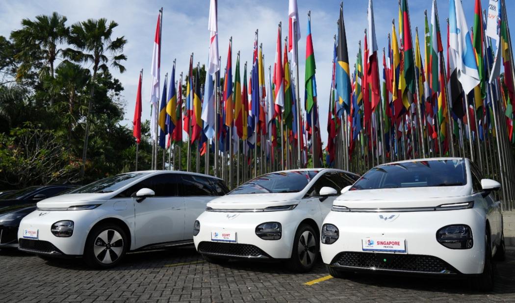 Wuling Kerahkan 150 Unit Mobil Listrik di World Water Forum 2024 