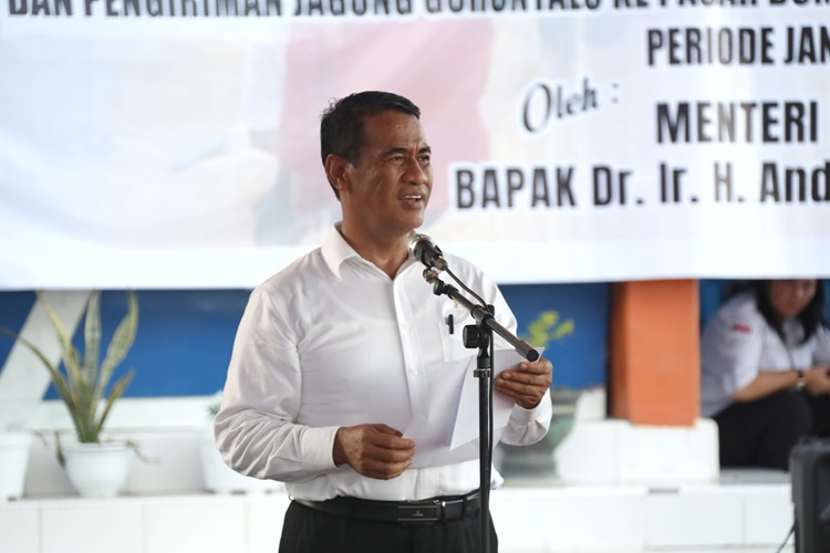 Mentan Minta Program Pompanisasi Dimasifkan untuk Antisipasi Kekeringan Panjang