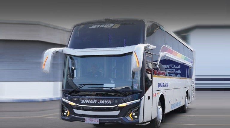 PO Bus Sinar Jaya Tambah Armada Sleeper, Desain Depan dan Samping Beda