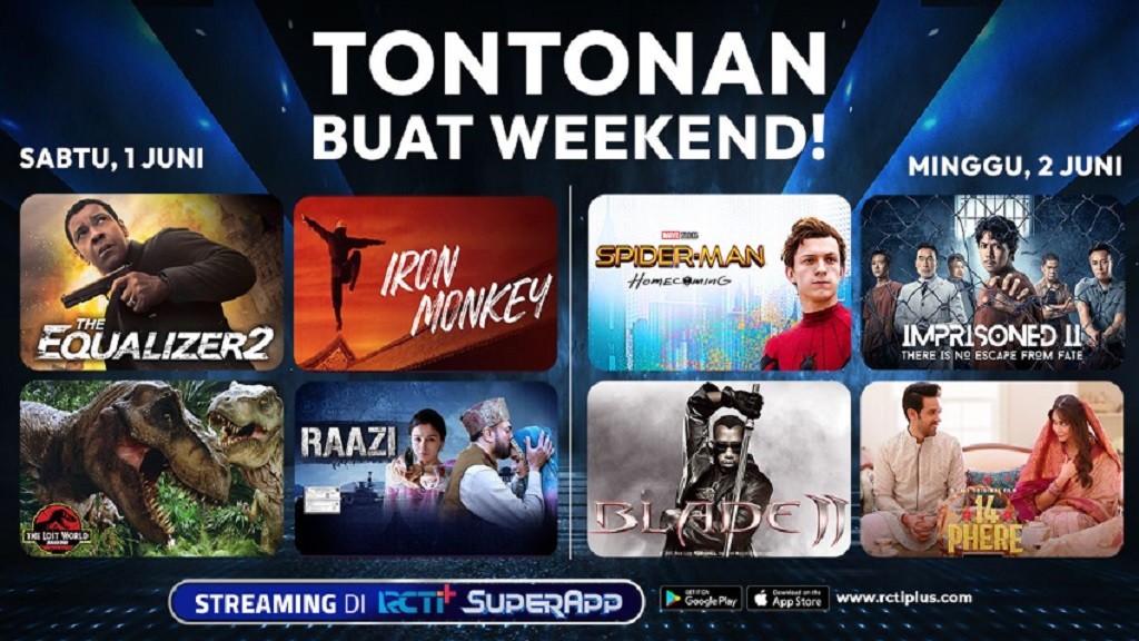 Rekomendasi Film untuk Mengisi Akhir Pekan, Tonton di RCTI+ SuperApp