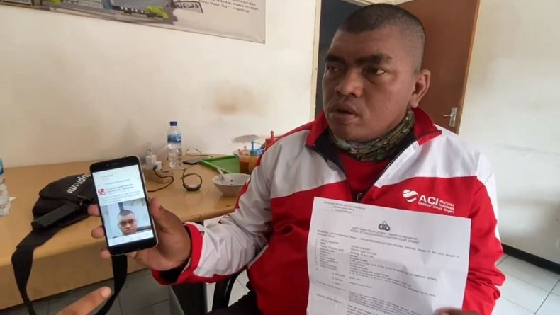 Driver Ojol di Jombang Ngadu ke Polisi, Foto Wajahnya Diviralkan sebagai Penculik Anak