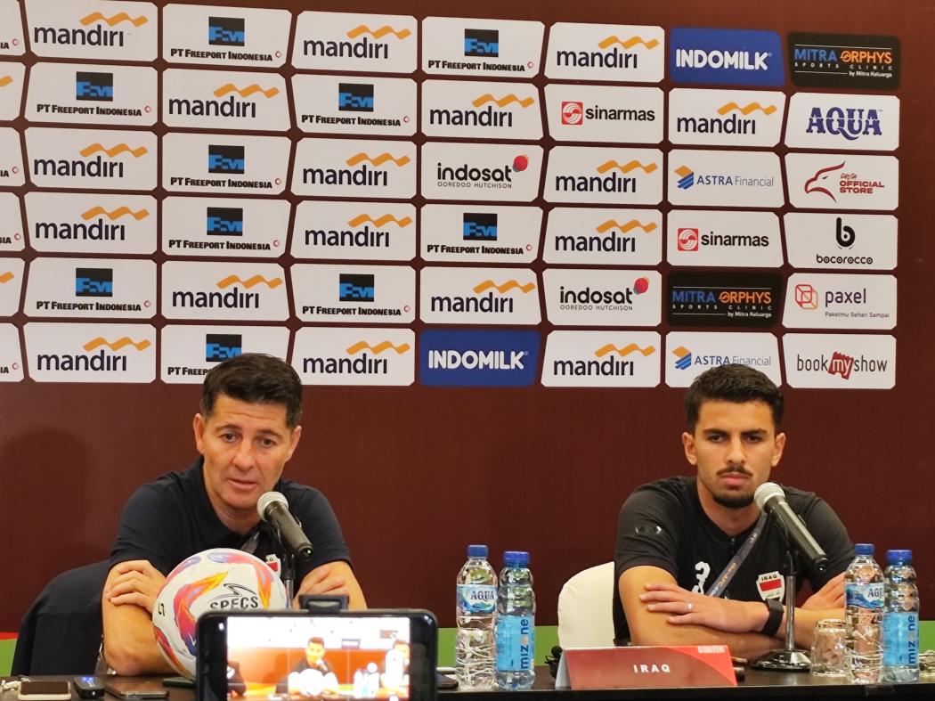 Pelatih Timnas Irak Deg-Degan Jelang Vs Indonesia: Laga Sulit! 